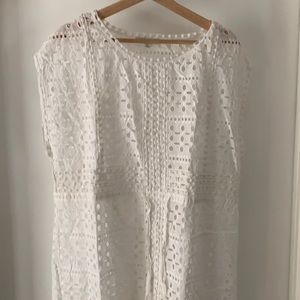 Madewell Daisy Lace Eyelet Dress